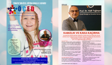 ÖÇED Dergisinde Özel Çocuklarda Kabızlık ve Kaka Kaçırma Tedavisini Anlattık